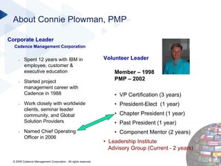 PMI Certifications in Project Management Webinar Slide Deck