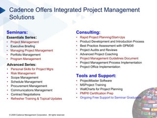 PMI Certifications in Project Management Webinar Slide Deck