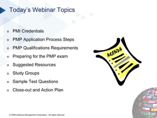 PMI Certifications in Project Management Webinar Slide Deck