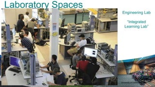Laboratory Spaces
                     Engineering Lab

                        “Integrated
                       Learning Lab”




                    University of Colorado Boulder
 