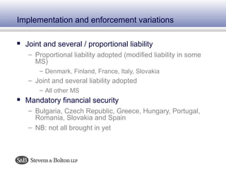 Proportionality Enforcement Environmental Risk Management | PPT