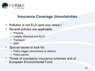Environmental Risk Management | PPT