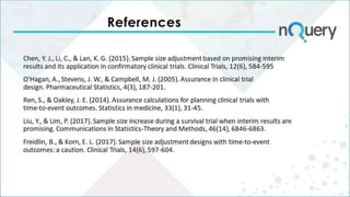 Webinar slides sample size for survival analysis - a guide to planning ...