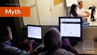 Myth
VALIDATE YOUR PRODUCT WITH USABILITY TESTING
 