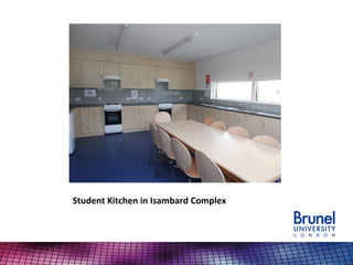 Student Kitchen in Isambard Complex
 
