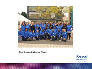 Our Student Mentor Team
 