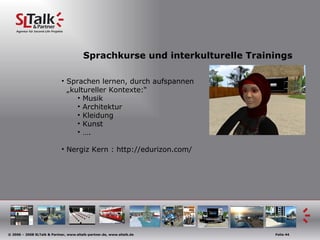 Sprachkurse und interkulturelle Trainings Sprachen lernen, durch aufspannen   „kultureller Kontexte:“ Musik Architektur Kleidung Kunst … . Nergiz Kern : http://edurizon.com/ 