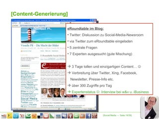 Social Media, Webinar, Content Generierung, Markus Walter, Verio