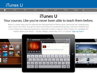 iTunes U
 