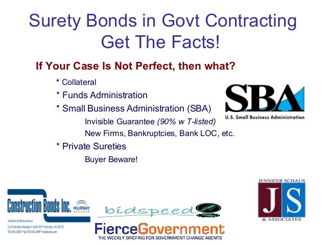 surety bonds in government contracting 15 638