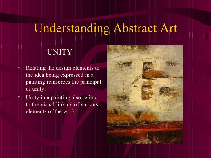 Understanding Abstract Art