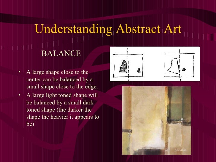 Understanding Abstract Art