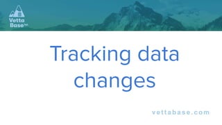 Webinar - MariaDB Temporal Tables: a demonstration | PDF