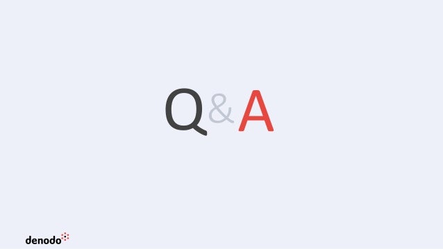 Q&A
 