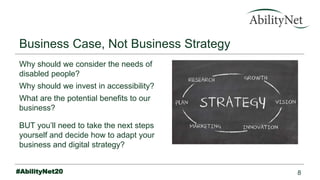 The Business Case for Digital Accessibility | PPTX