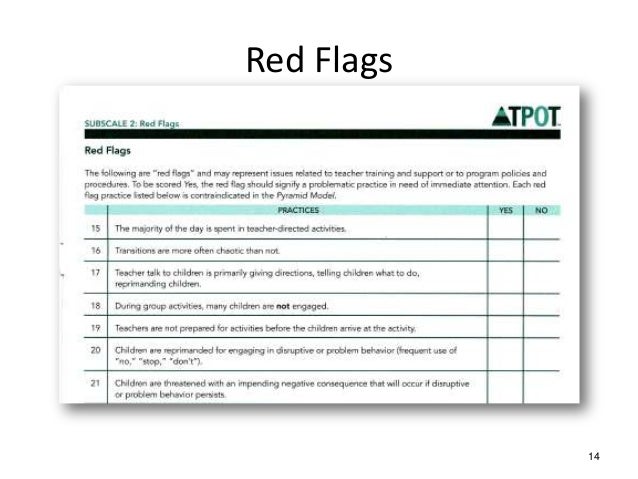 Using The Teaching Pyramid Observation Tool TPOT For