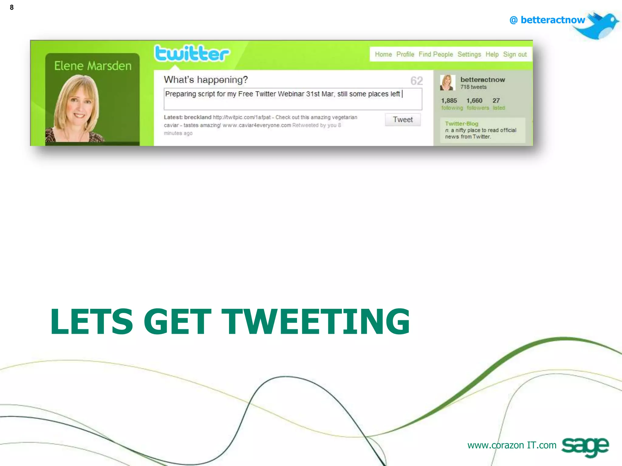 Drive traffic to your blog or website