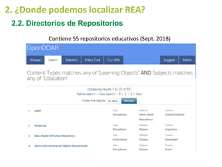 Presesentación Publicación y uso de recursos educativos abiertos(#webinarsUNIA, Programa de Formación de Profesorado de la UNIA 2018)