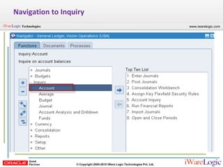Navigation to Inquiry 