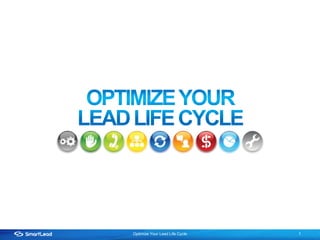 Optimize Your Lead Life Cycle   1
 