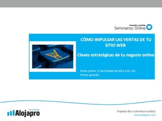 Impulsa las ventas directas a través de  tu sitio web  