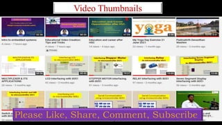 Video Thumbnails
 