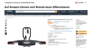 Namics. A Merkle Company
Auf Amazon können sich Brands kaum differenzieren.
91 | Experience Commerce: Kundenbeispiel Thule.
 