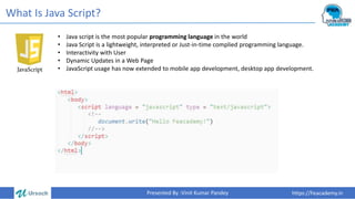 Webinar web development | PPTX