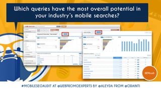 How to Perform a Mobile Web & App SEO Audit: Key Criteria, Validations & Tools