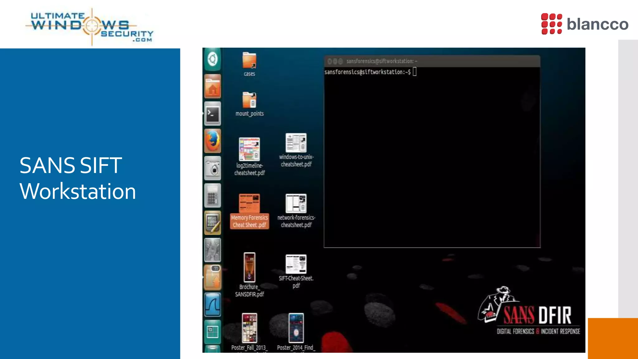 SANSSIFT
Workstation
 