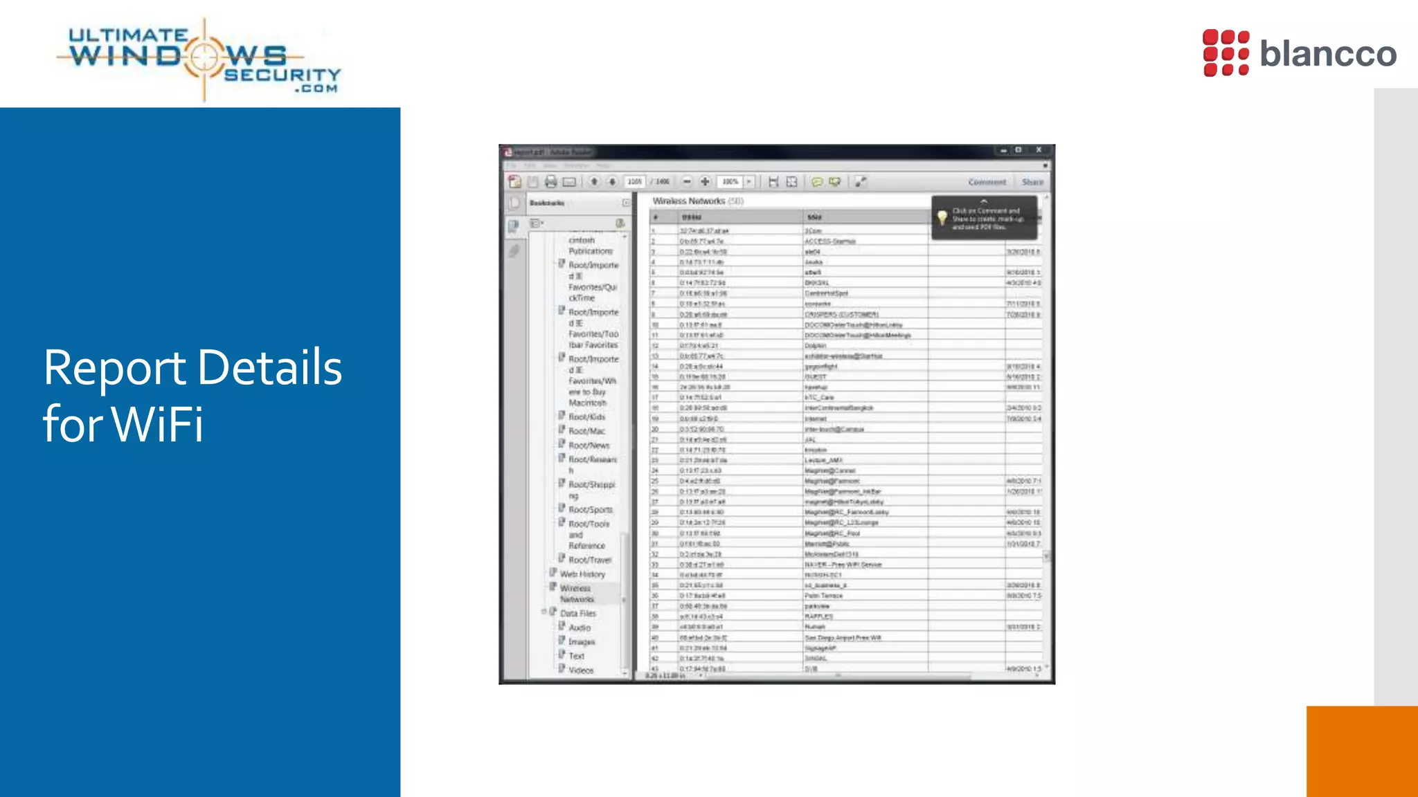 Report Details
forWiFi
 