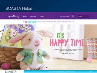 12
© 2013 SOASTA CONFIDENTIAL - All rights reserved.
 