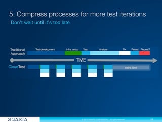 19
© 2013 SOASTA CONFIDENTIAL - All rights reserved.
 