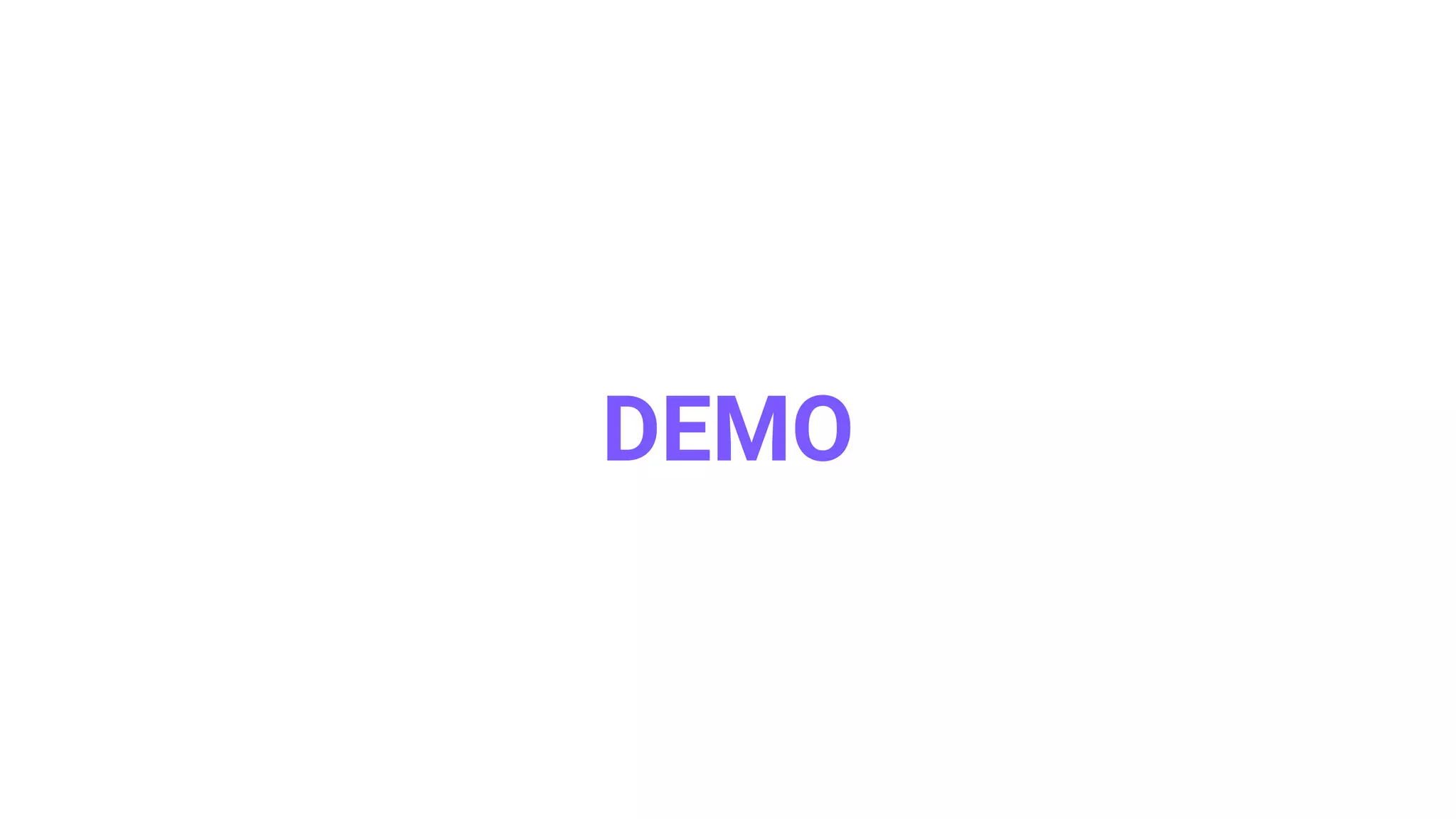 DEMO
 