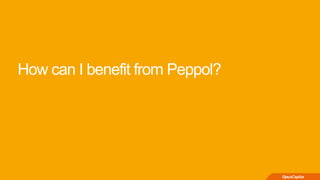 How can I benefit from Peppol?
 