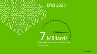 8© 2018
D’entreprises seront connectées
à internet
7Milliards
D’ici 2020
 