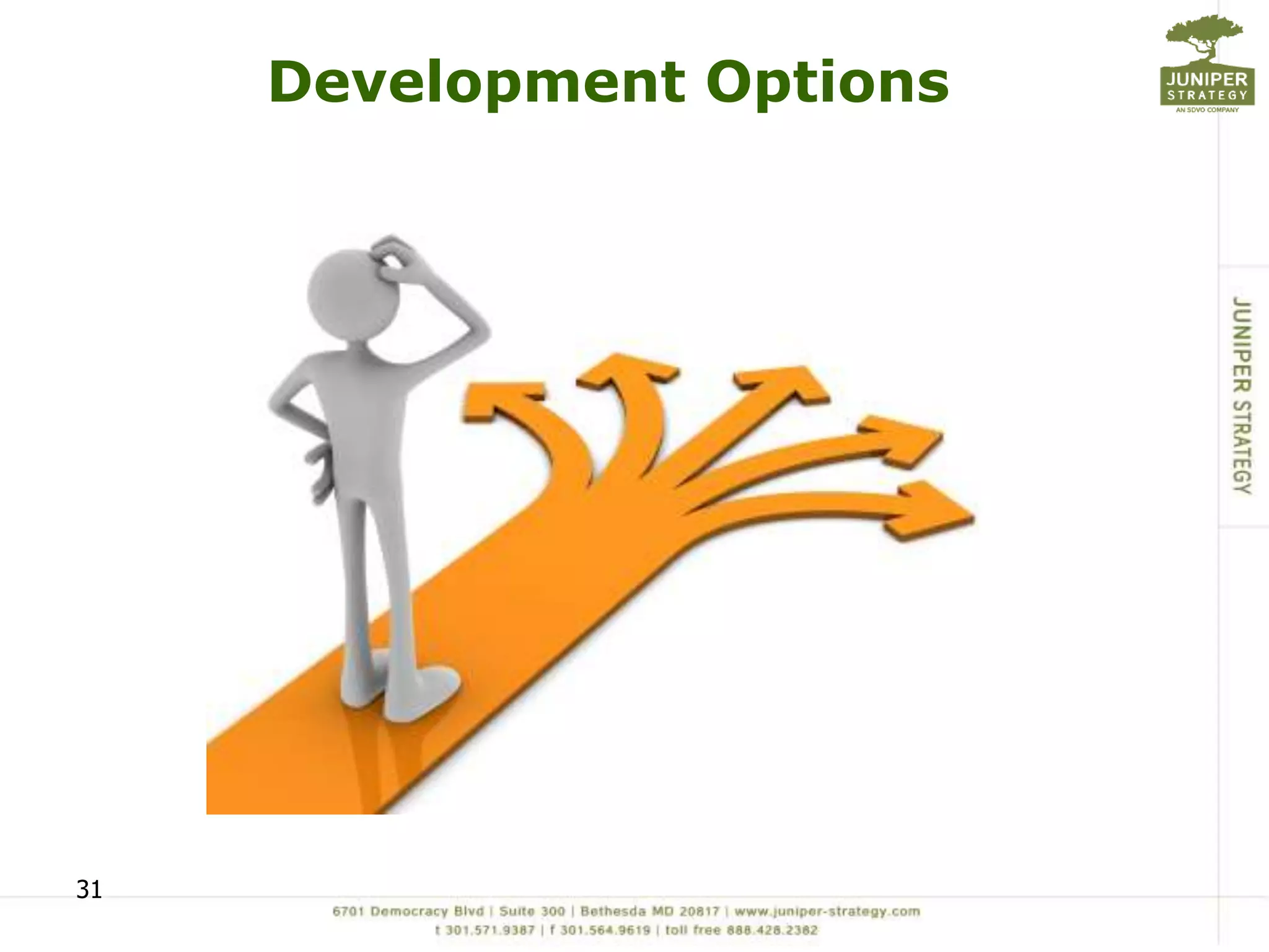 Development Options




31
 