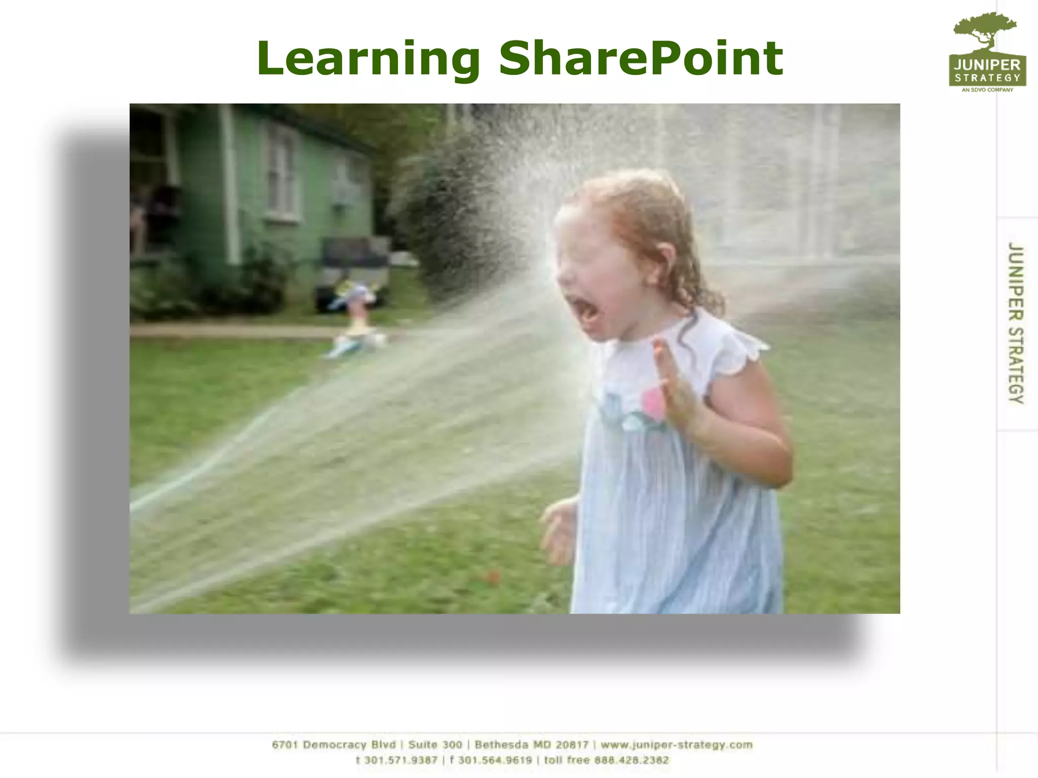 Learning SharePoint
 