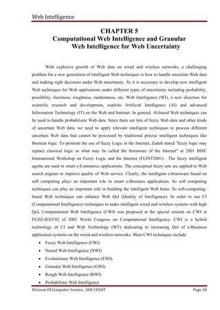 Web intelligence-future of next generation web | PDF