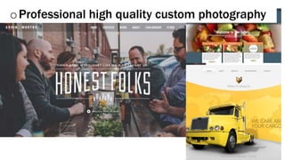 oProfessional high quality custom photography
 