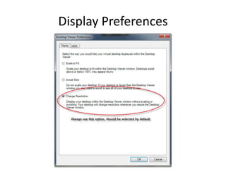 Display Preferences