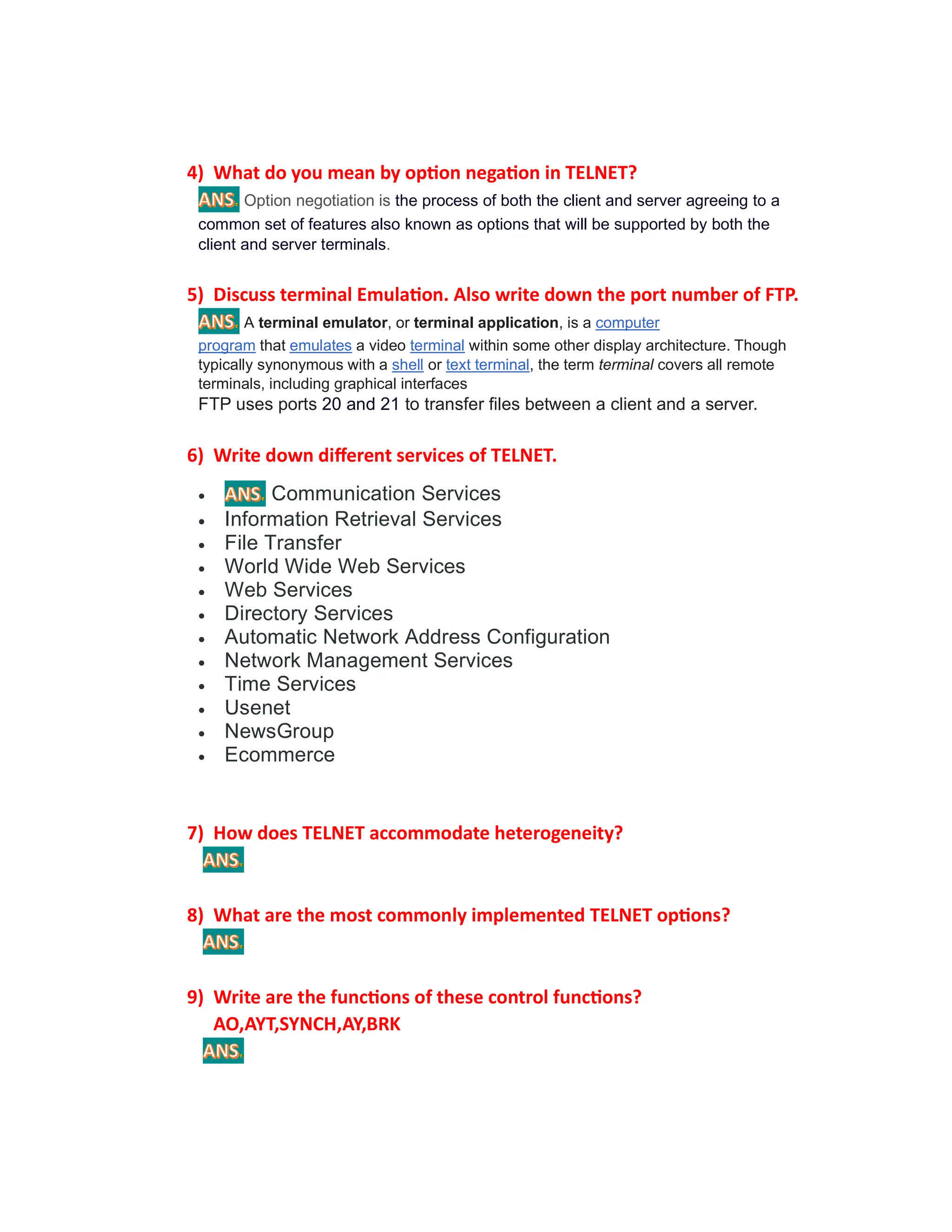 Web and internet technology notes for BCA students | PDF