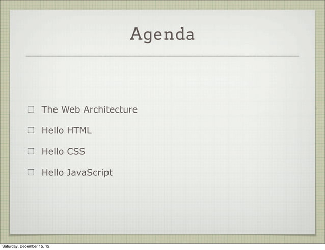 Introduction to Web Programming | PPT
