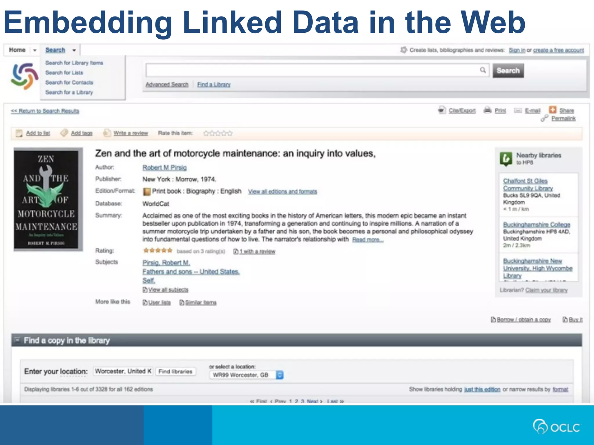 Embedding Linked Data in the Web
 