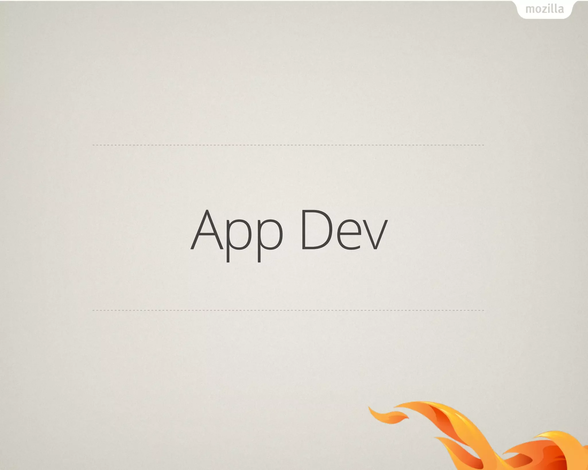 App Dev
 