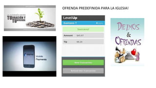OFRENDA PREDEFINIDA PARA LA IGLESIA! 
 