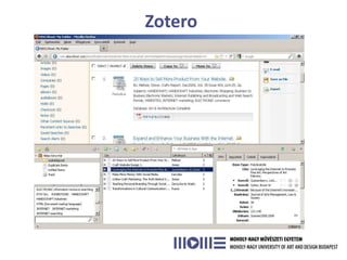 Zotero
 