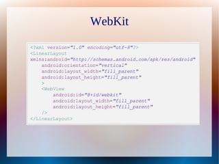 Webkit in android | PDF
