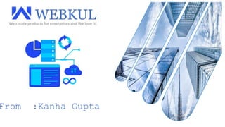WEBKUL
From :Kanha Gupta
We create products for enterprises and We love it.
 