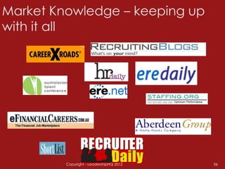 Copyright - LeadershipHQ 2012   56
 